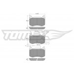 TOMEX Brakes Bremsbelagsatz, Scheibenbremse